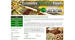 Desktop Screenshot of economygreekfoods.com